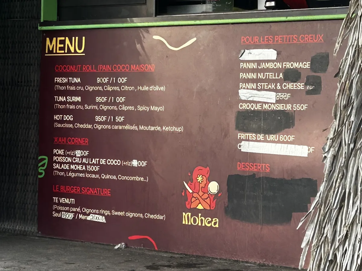 MOHEA Local Street Food, plat du jour